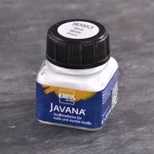 Fabric paint Kreul Javana light and dark textil 20ml - white