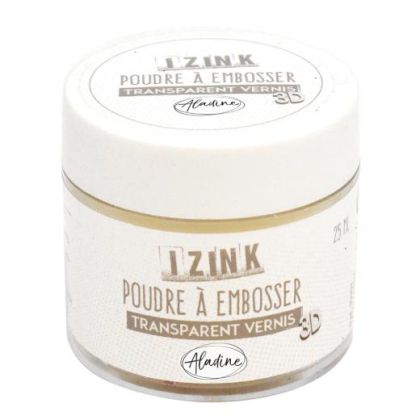 ALADINE EMBOSSING POWDER 25ml transparent vernis