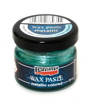 Wax paste metallic 20ml - turquoise 26685