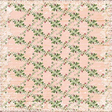 Design Paper Iced Rose Garden 30x30 - MAD2001-03