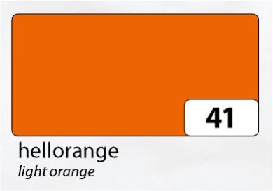 Paper Folia 130 gr - 41 light orange