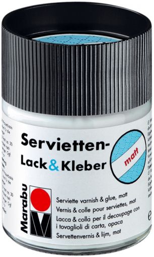 Servietten lack & Kleber Marabu gloss