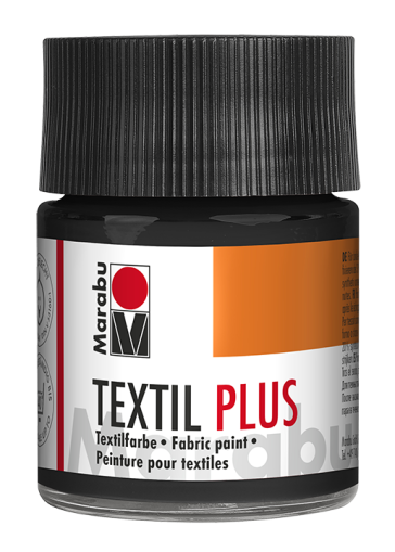 Marabu Textil plus 50 ml - black 073