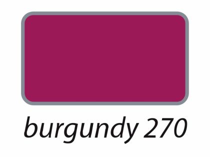 Гладко фолио за апликация върху текстил - 270 бургунско червено