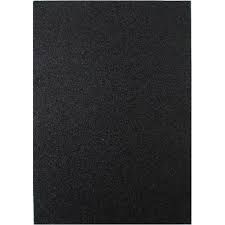  Glitter Paper  black  foam  : 1 mm  А4