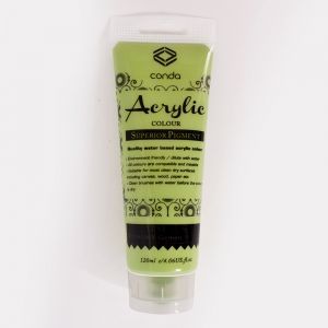 Acrylic paint 120ml - emerald green A1252