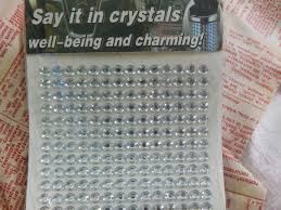  Adhesive Pearls 260 pcs cryslals  5 мм