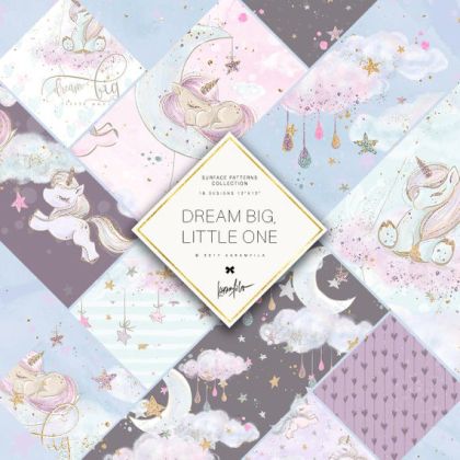 Design Paper Dream Big Little One 30x30 cm - K210130