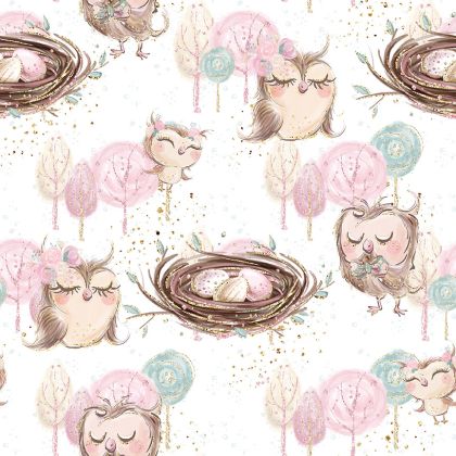 Design Forest of Owls 30x30 cm - K2102-08