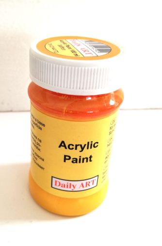 Acrylic matt paint  Smile Arty 100 ml - saffron