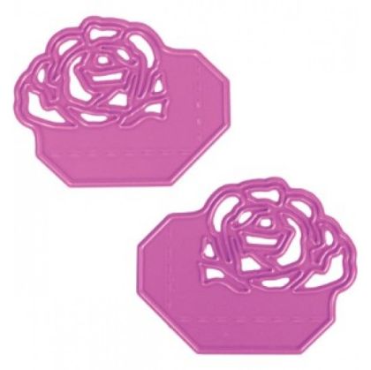 Щанца за изрязване и релеф  Rose Corners L&R 6002 0126