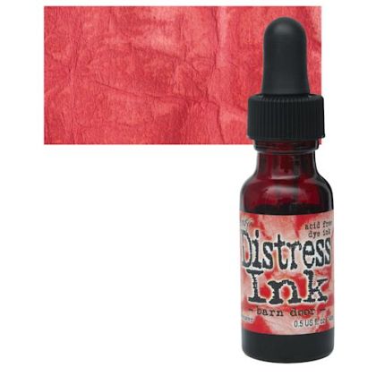 Ranger Distress Ink Pad Re-Inker - Barn Door - TIM27218