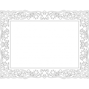 Frame Vintage Plate 2