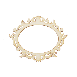 Oval frame 3