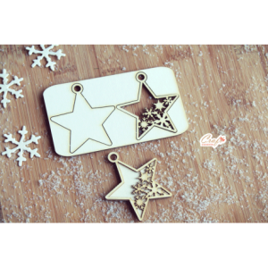 3D Christmas Star