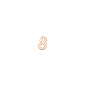 Italic - number 8