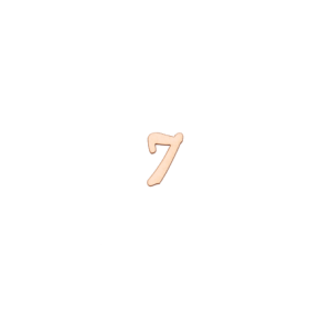 Italic - number 7