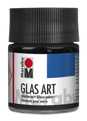 Marabu Glas Art 50 ml - black 473