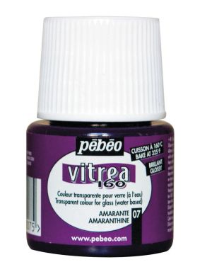 Paint for glass Vitrea 160 - 50 ml - Amarantine 07