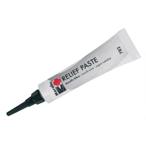 Marabu Relief Paste - metallic silver 782