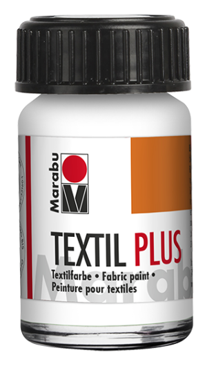 Marabu Textil plus 15 ml - white 070