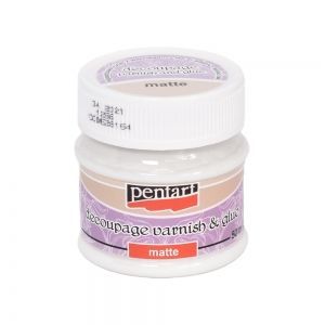 Decoupage varnish аnd glue 50ml - matte 