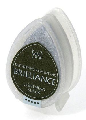 BRILLIANCE пигментни тампони - Lightning Black BD-095