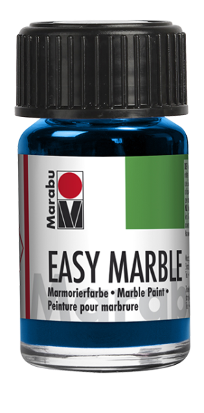 Marabu Easy Marble - 095 azure blue