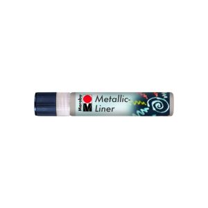 Marabu Metallic Liner 25 ml - 782 silver