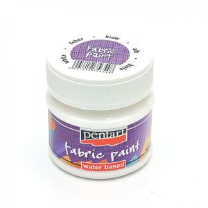 Fabric paint 50ml - white 3470