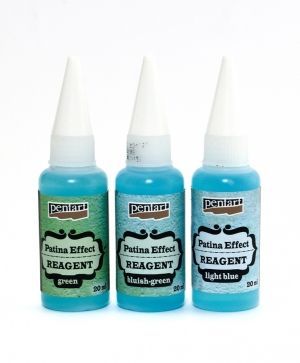 Reagents for patina effect, set 3x20ml - P26157