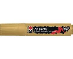 Mixed Media art marker Marabu Art painter gold