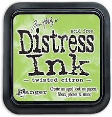 Tim Holtz 47322 - Дистрес мастило мини -изстискан лимон