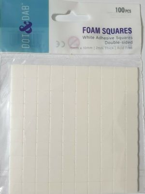 ADHESIVE PADS - 10х10х2mm 100 pcs