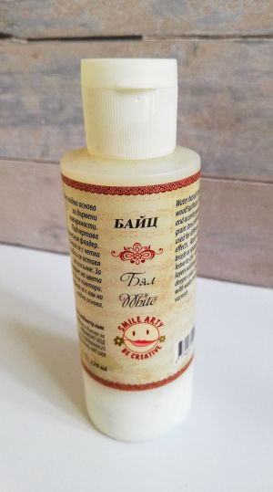 Wood stain 120 ml - wihte