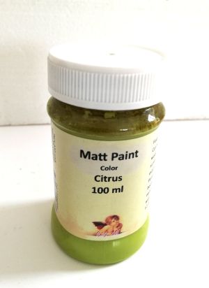 Acrylic matt paint  Smile Arty 100 ml - citrus