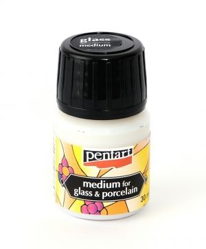 Medium for glass end porcelain Pentart 30 ml -21350  violet