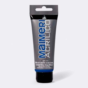 Acrylic paint Maimeri 75 ml - cobalt blue deep