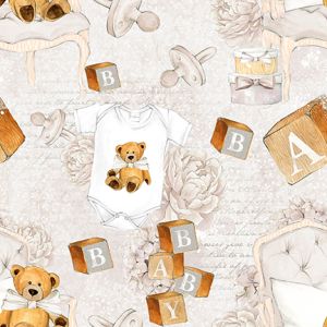 Sheet Design Paper Baby 30x30 cm - FF2301-01