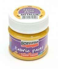 Fabric paint 50ml - gold 6256