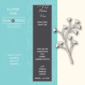 Щанца за изрязване Flutter Vine - 98334